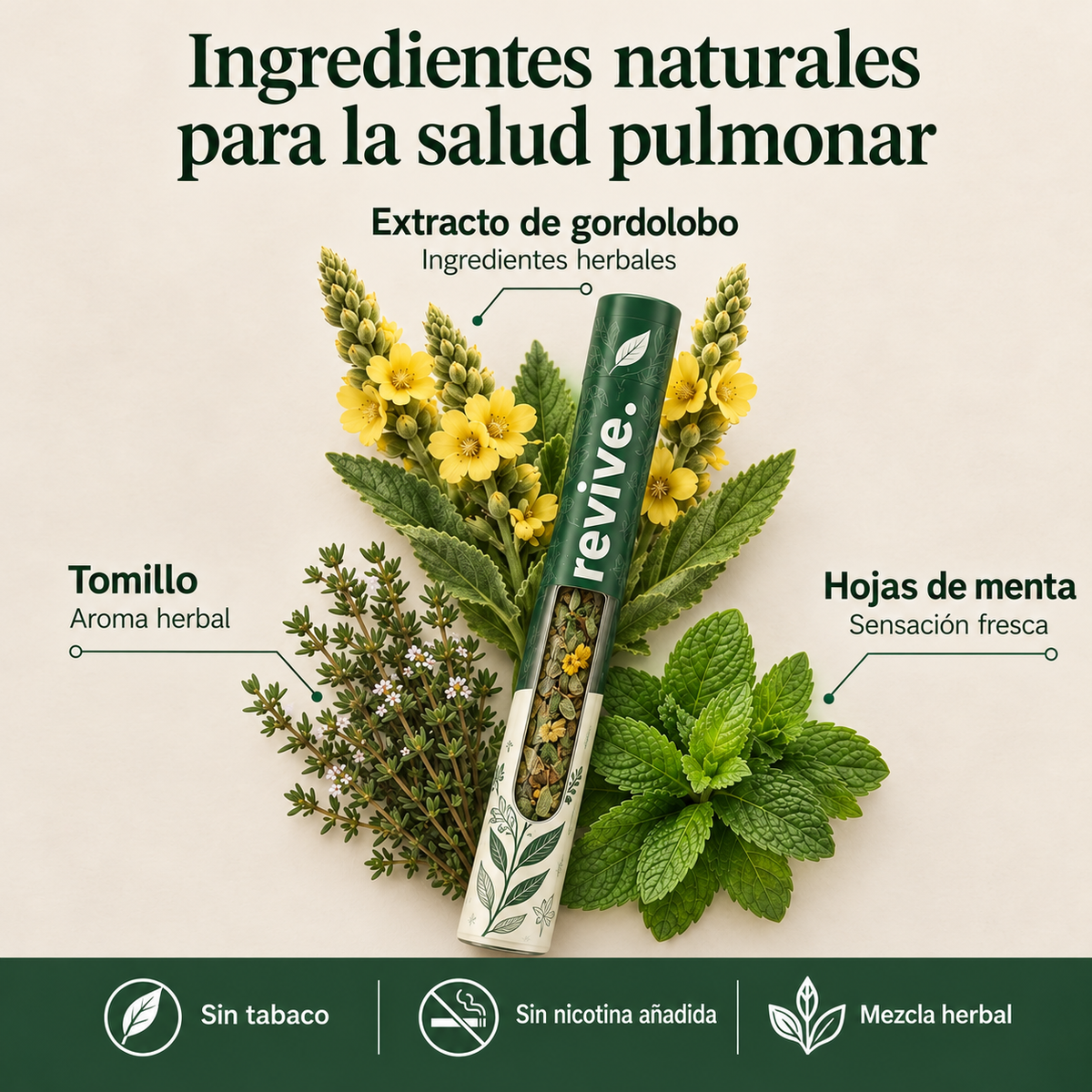 Inhalador de Gordolobo Revive